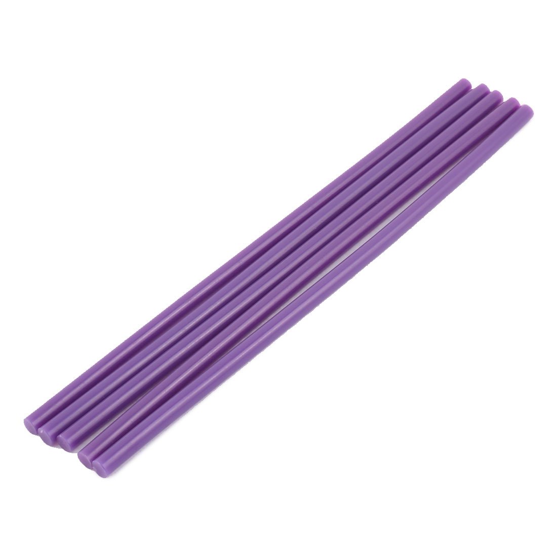 Sourcingmap Home & Garden bâton colle chaude 250x7mm violet x5 EVA