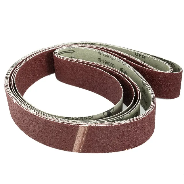 SOURCINGMAP Industrial bande abrasive 2x72 grain 40 oxyde 4pcs