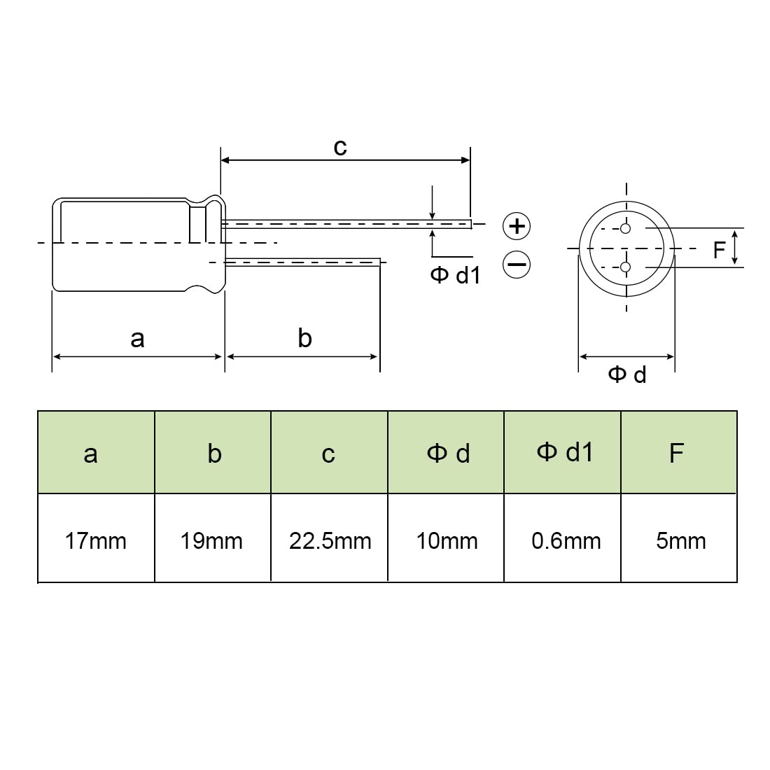 sourcing map 100uF 100V condensateur 30 pcs 10x17mm 105°C
