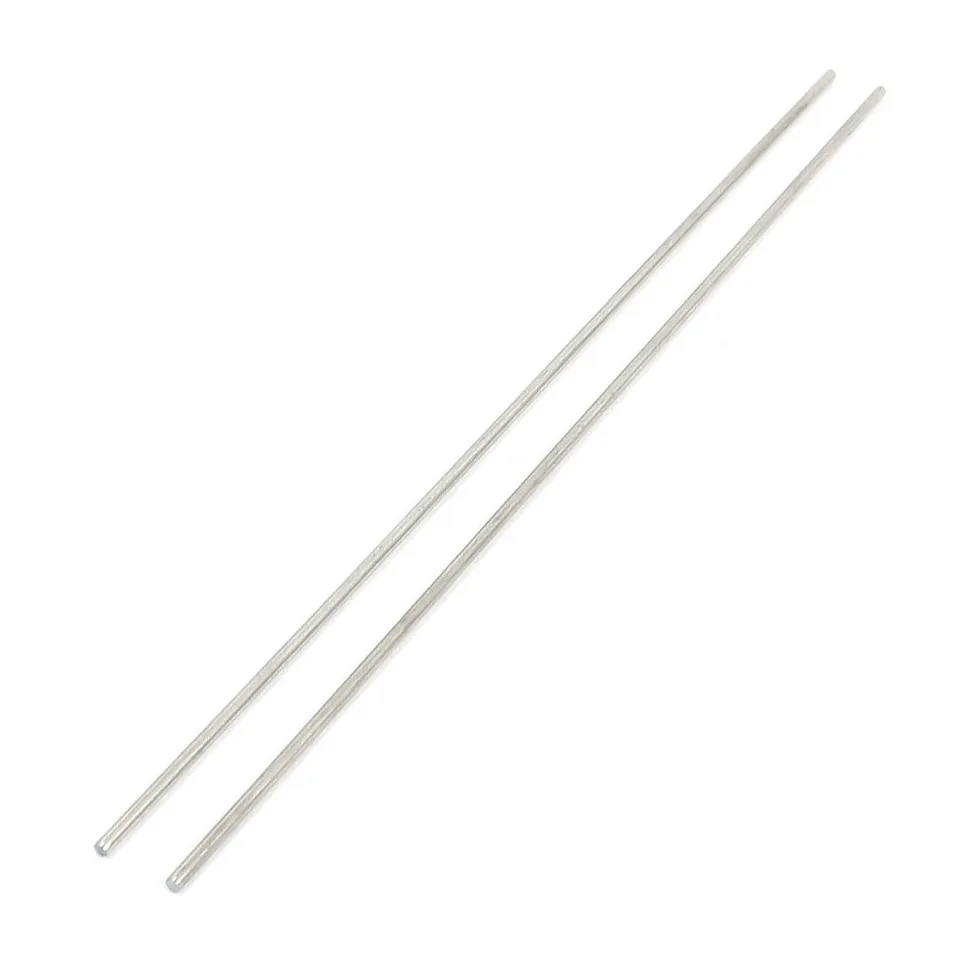 Sourcingmap Tige ronde inox 2 mm 200 mm lot 2