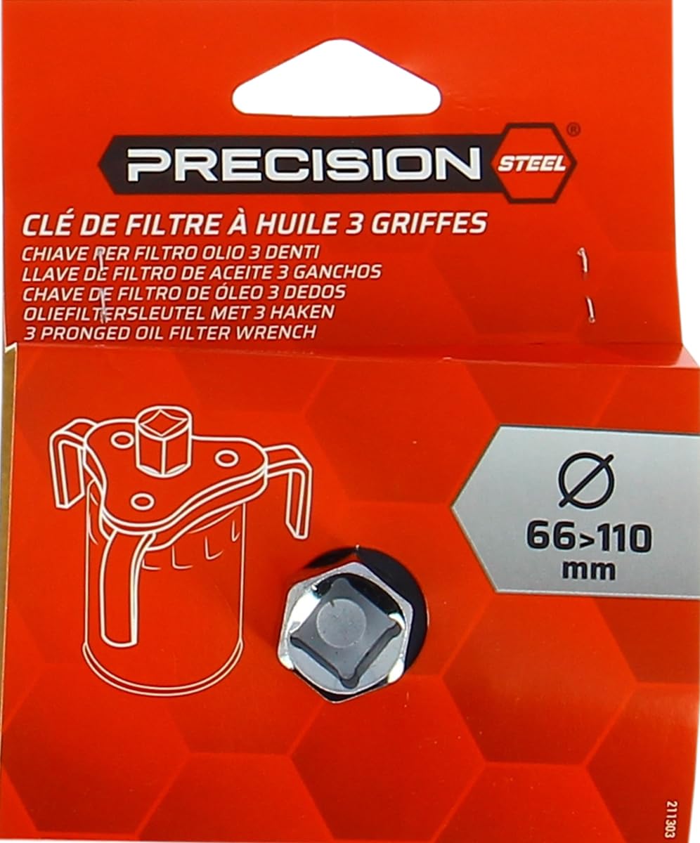 Precision Steel Clé à Griffes Filtre à Huile 66-110mm