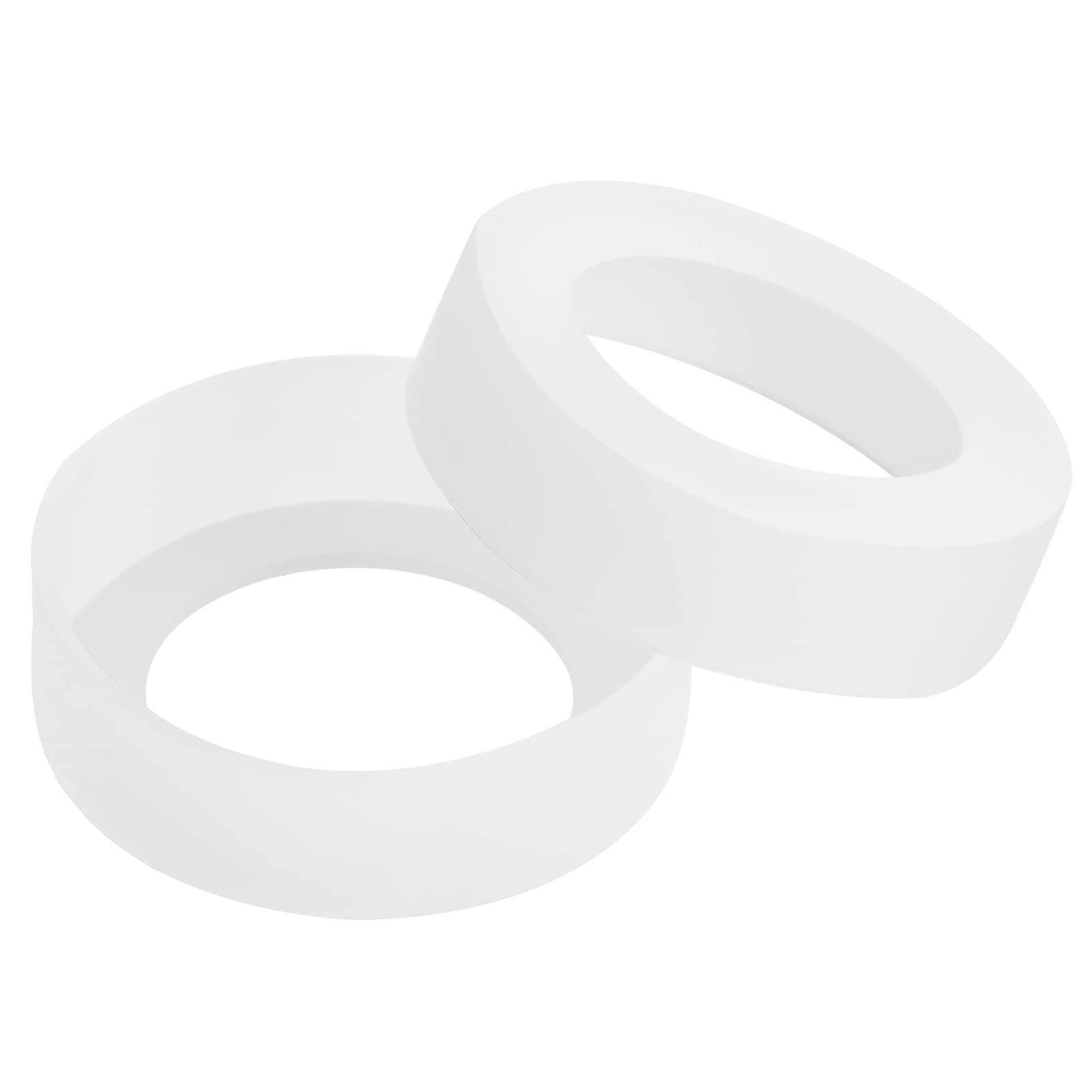 sourcingmap Botte Bouteille Silicone Blanc Lot 4 57 mm Antichoc