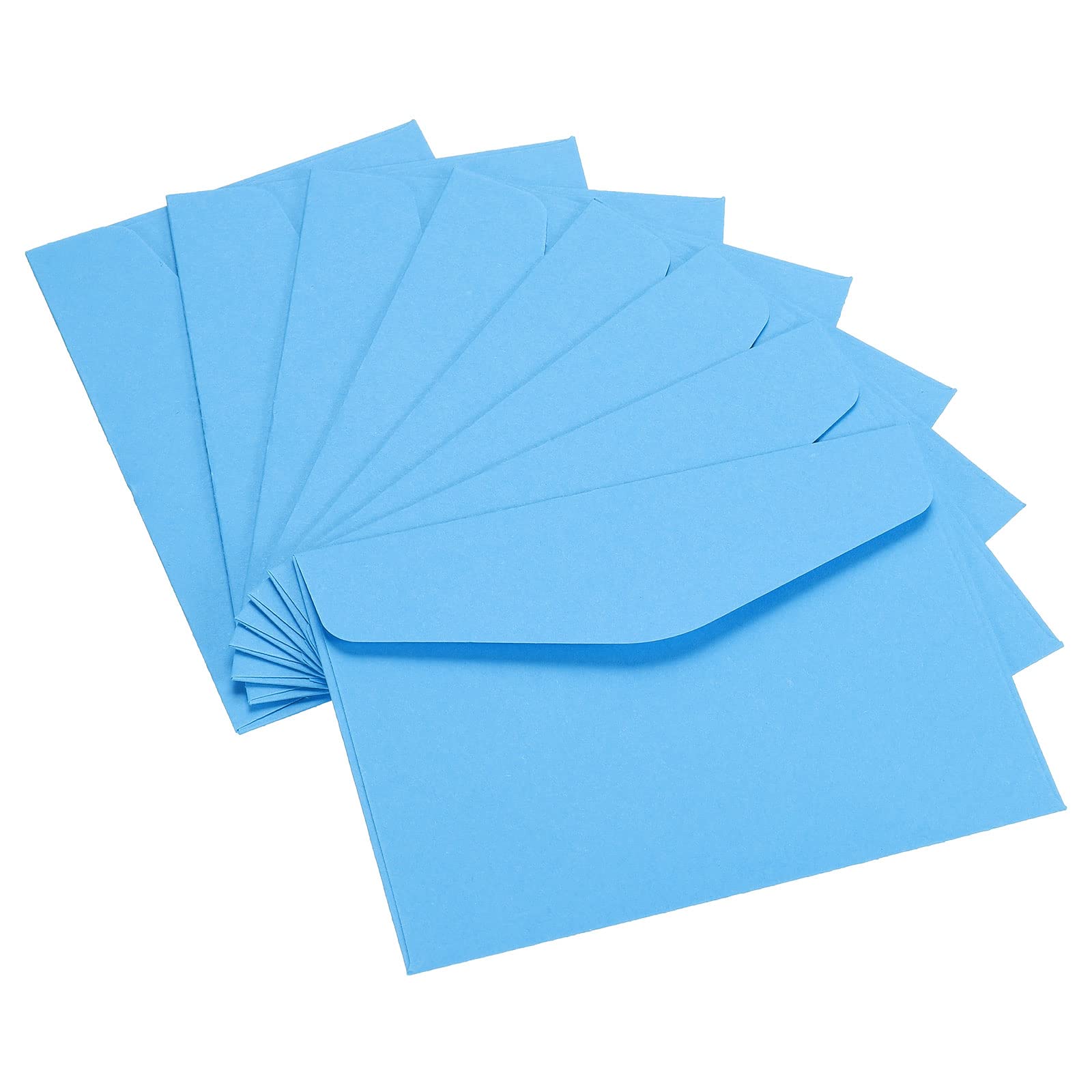 Sourcingmap mini enveloppe papier bleu 8,2x11,5 cm lot 100