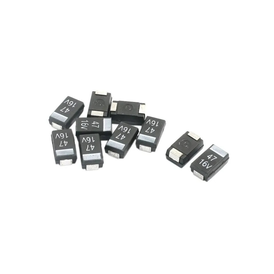 Sourcingmap Industrial condensateur tantale 7343 47uF 16V 10 pcs