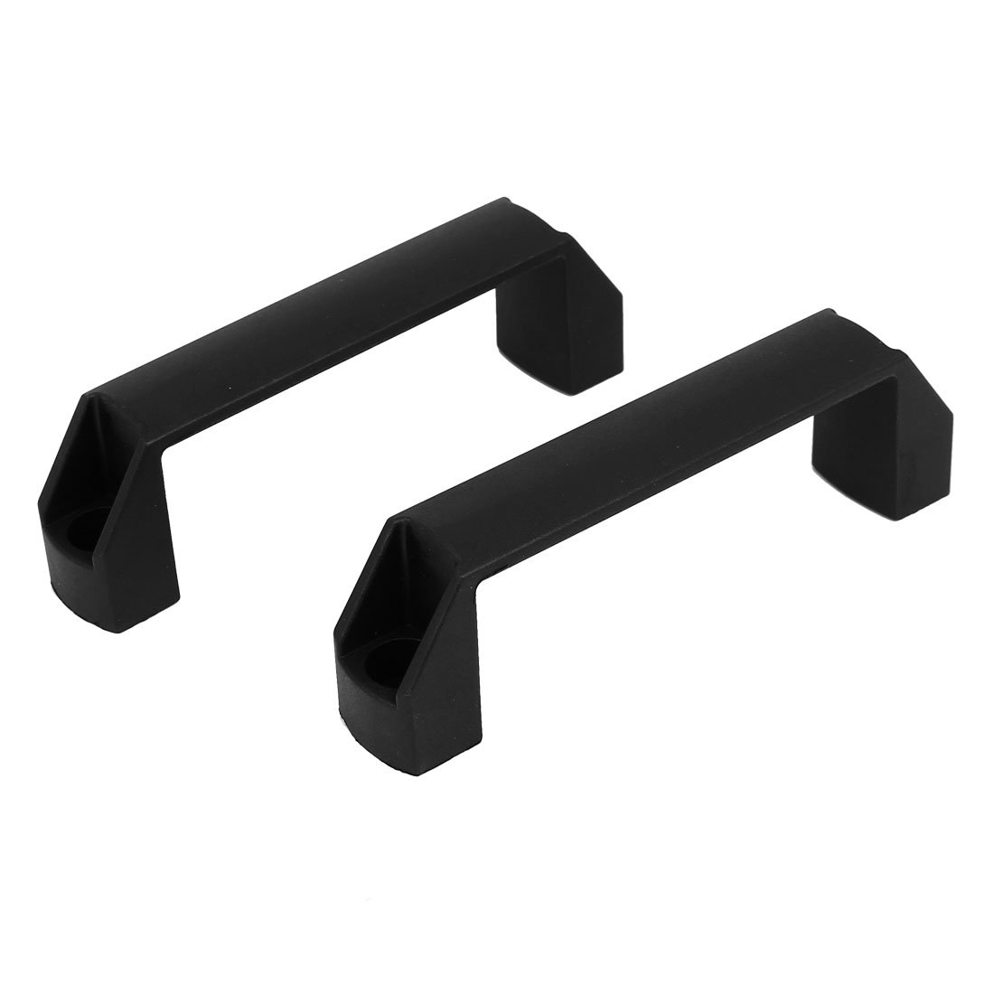 Sourcingmap Home & Garden poignée meuble 140mm noir lot 4 plastique