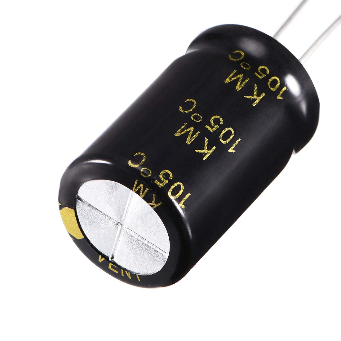sourcing map 47uF 400V condensateur 10 pcs 16x26mm 105°C