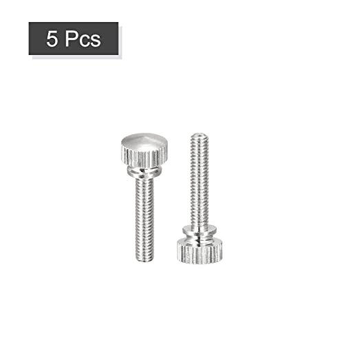 sourcing map Vis Molette M4x20mm Laiton Lot de 5