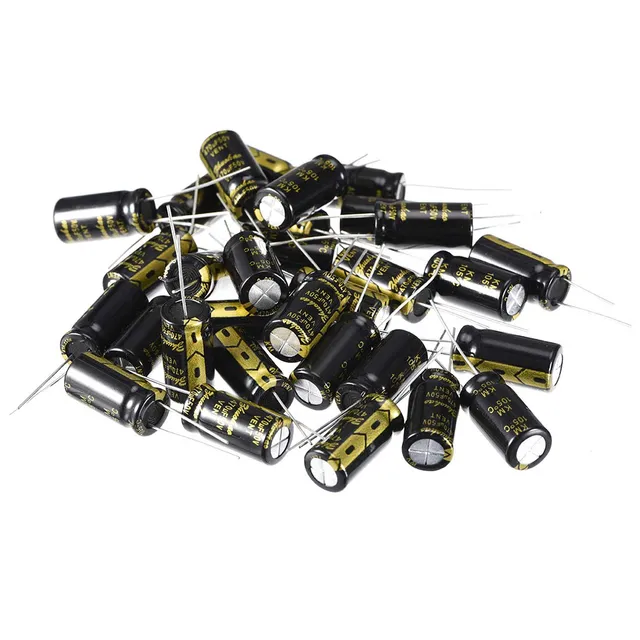 Sourcingmap 470uF 50V condensateur électrolytique 10x20mm lot 30