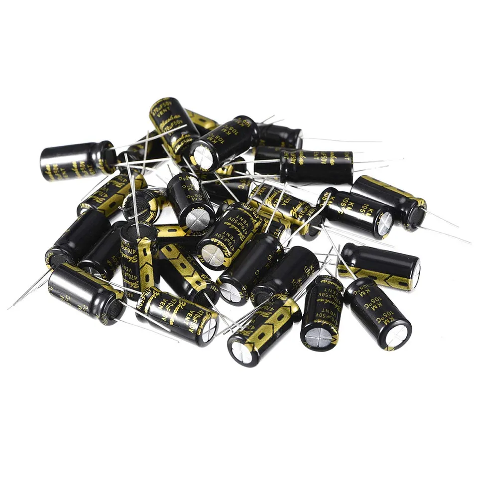 Sourcingmap 470uF 50V condensateur électrolytique 10x20mm lot 30