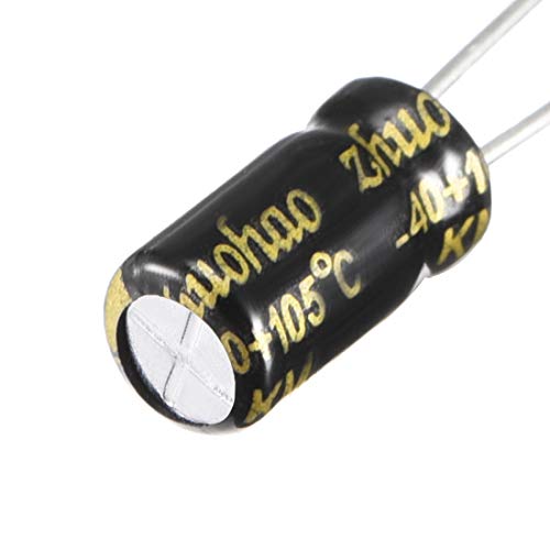 sourcing map 4.7uF 50V condensateur électrolytique alu lot 150