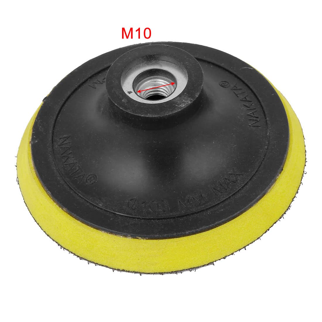 Sourcingmap Plateau Ponçage Polissage 4 Pouces M8.5 Velcro