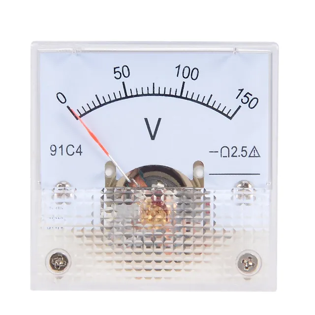 Sourcing Map 91C4 Voltmètre Analogique Panneau DC 0-150V