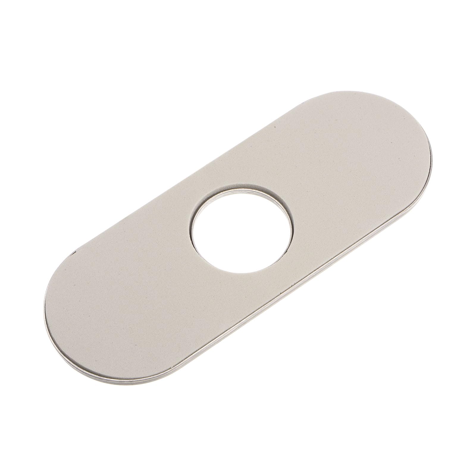 Sourcing Map Plaque Trou Évier Inox Argent 16cm
