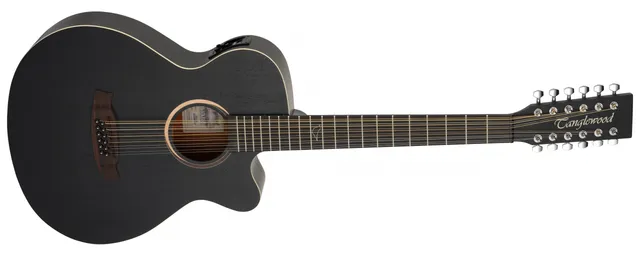 Tanglewood Blackbird TB412CE guitare folk 12 cordes pan coupé