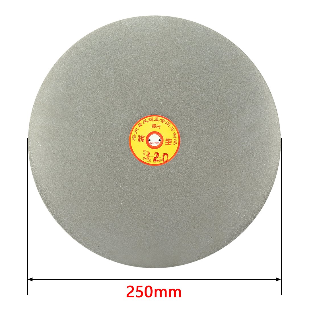 Sourcingmap Disque Diamant 250 mm Grain 320 Plat 10"