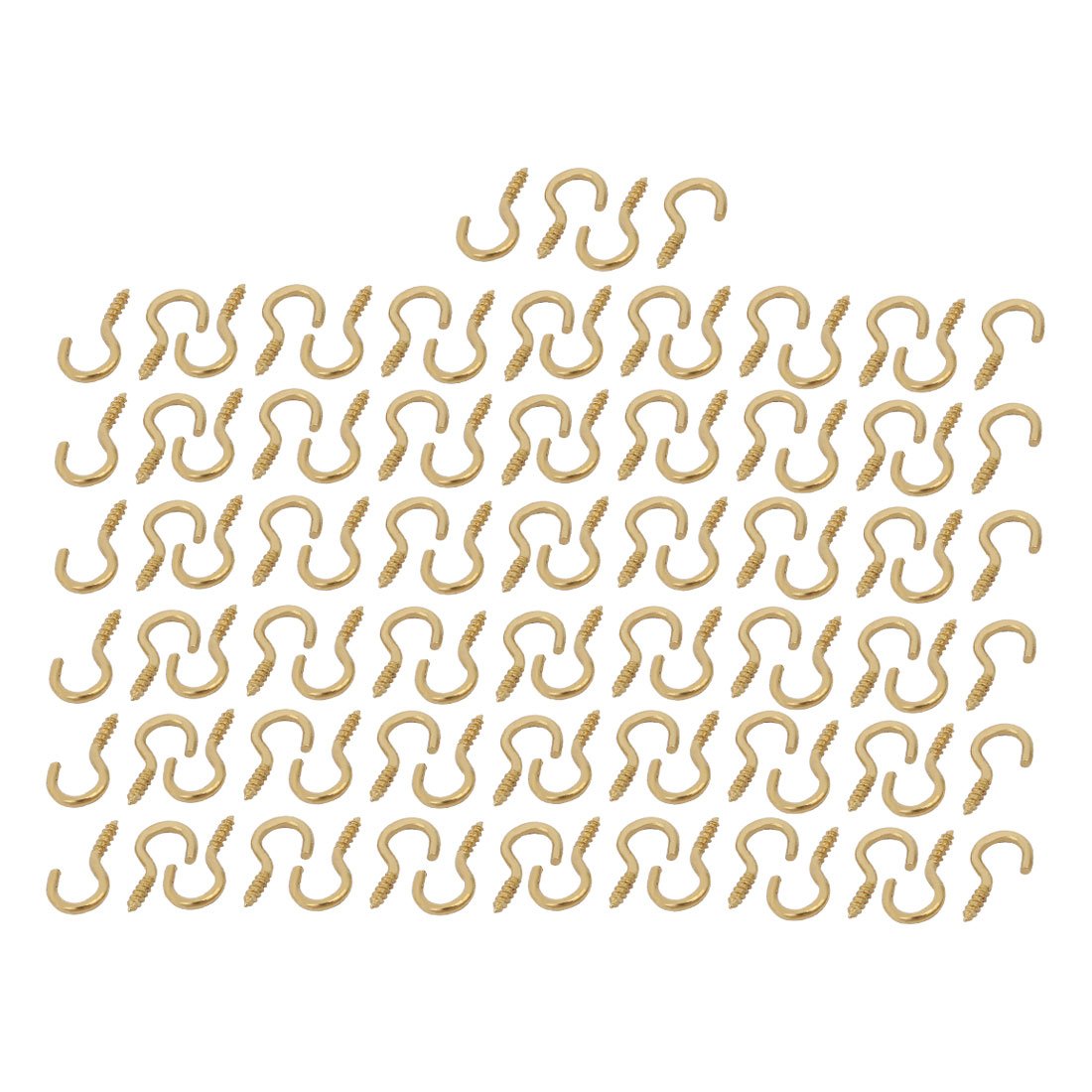 sourcingmap crochet vis laiton 16mm lot 100 autotaraudeur