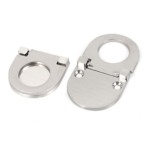 Sourcing Map Home poignée meuble anneau inox 35 mm lot 2
