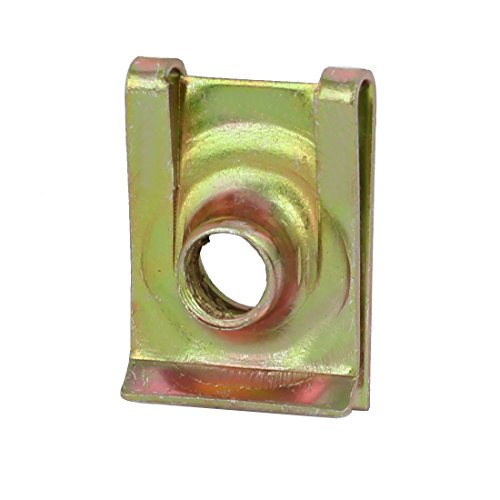 sourcingmap écrou en U M6 clips carénage lot de 25