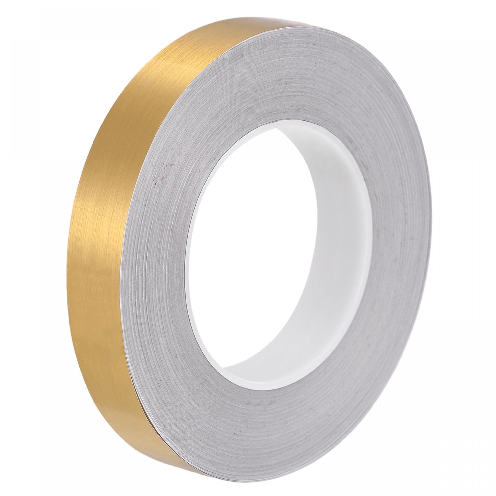 sourcing map Ruban Adhésif Carrelage Doré 20mm x 50m