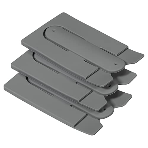 Sourcingmap Electronics porte-carte silicone gris x3