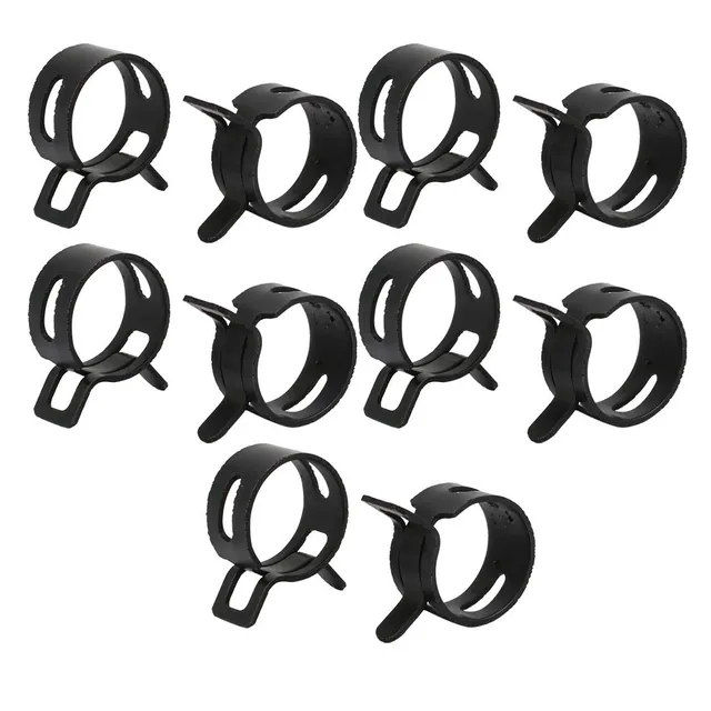Sourcing Map Collier de serrage ressort 14 mm x10 noir