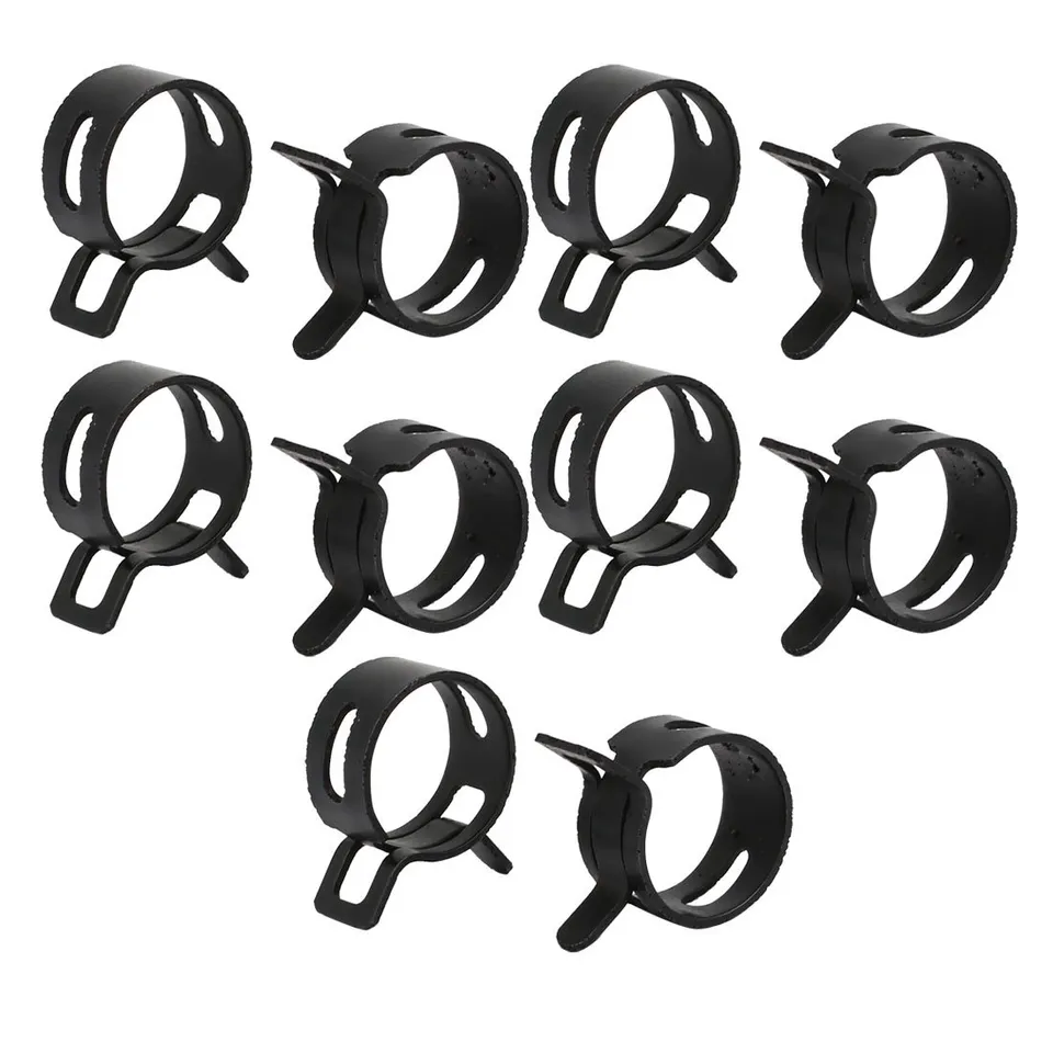 Sourcing Map Collier de serrage ressort 14 mm x10 noir