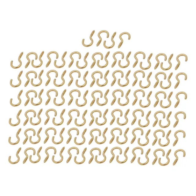 sourcingmap crochet vis laiton 16mm lot 100 autotaraudeur