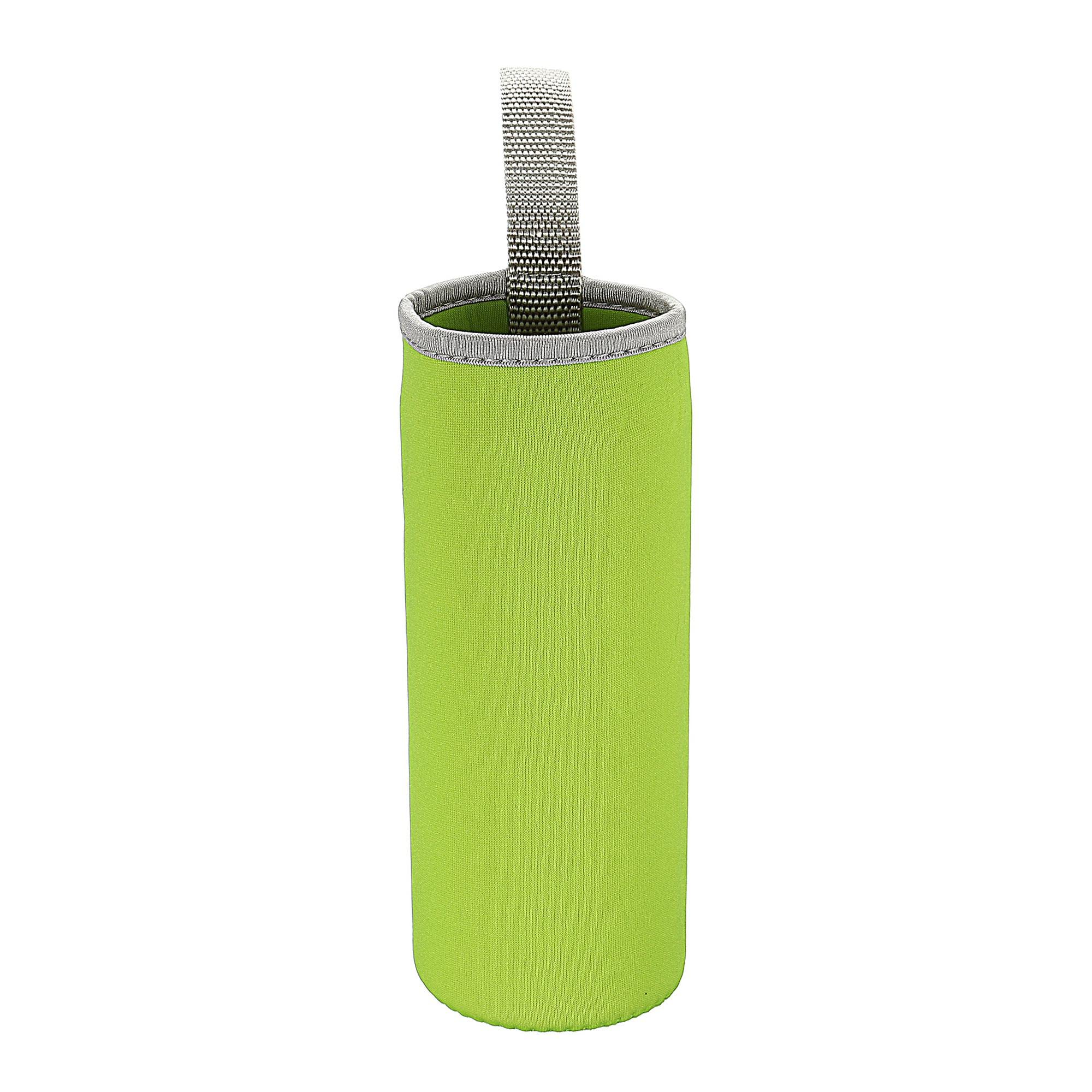 Sourcing Map Housse bouteille néoprène 500ml vert lot 2 isotherme
