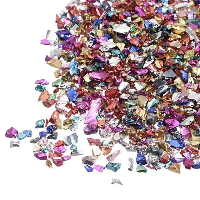 Sourcingmap Home & Garden paillettes verre 2-4 mm 20 g