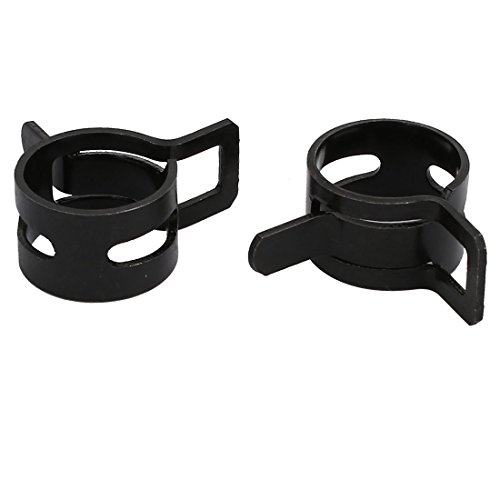 Sourcingmap Collier Serrage Ressort 11mm Lot 20pcs Noir
