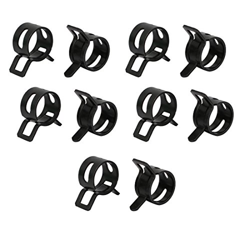 sourcingmap collier serrage ressort 11mm lot 10 acier