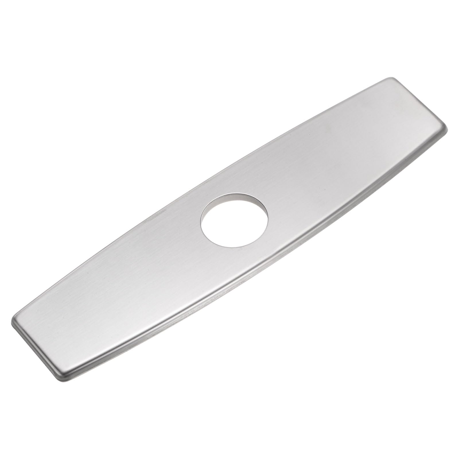 Sourcingmap plaque cache-trou robinet 10" inox argent