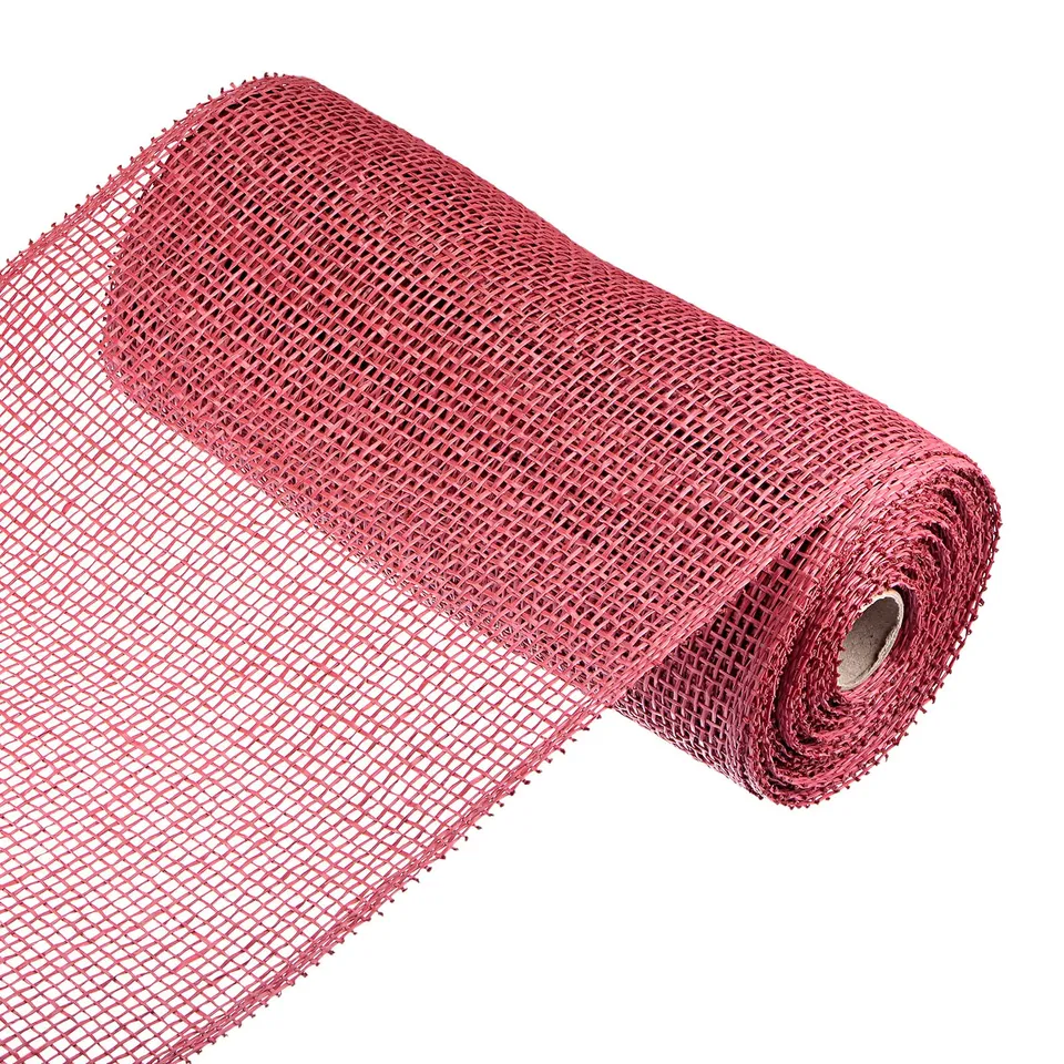 sourcing map Home & Garden maille 10 pouces x 10 yards rouge 1 rouleau