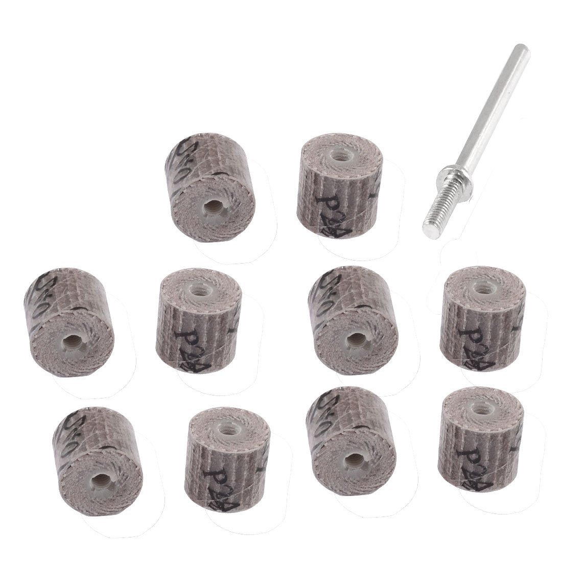 sourcingmap Roue à lamelles 240 grains 10mm lot de 10