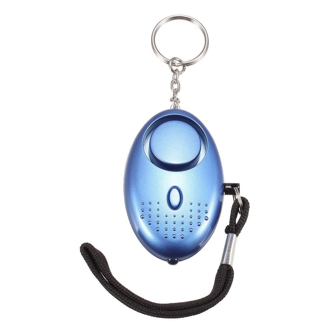 Sourcing Map Alarme personnelle porte-clés LED 130dB bleu lot 2