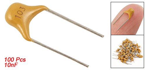 sourcing map Condensateur céramique 10nF 100 pcs