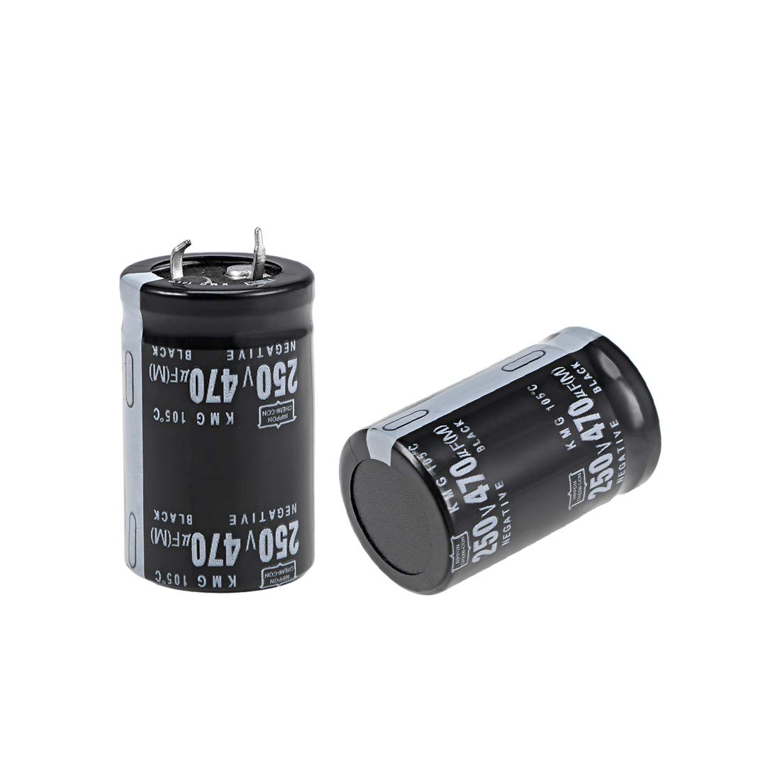 sourcing map condensateur aluminium 470uF 250V 5 pièces