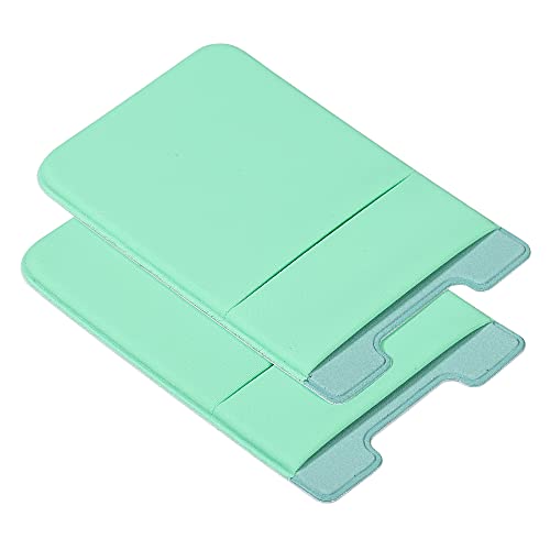 Sourcing Map Porte-Carte Téléphone Spandex 2 Pièces Vert