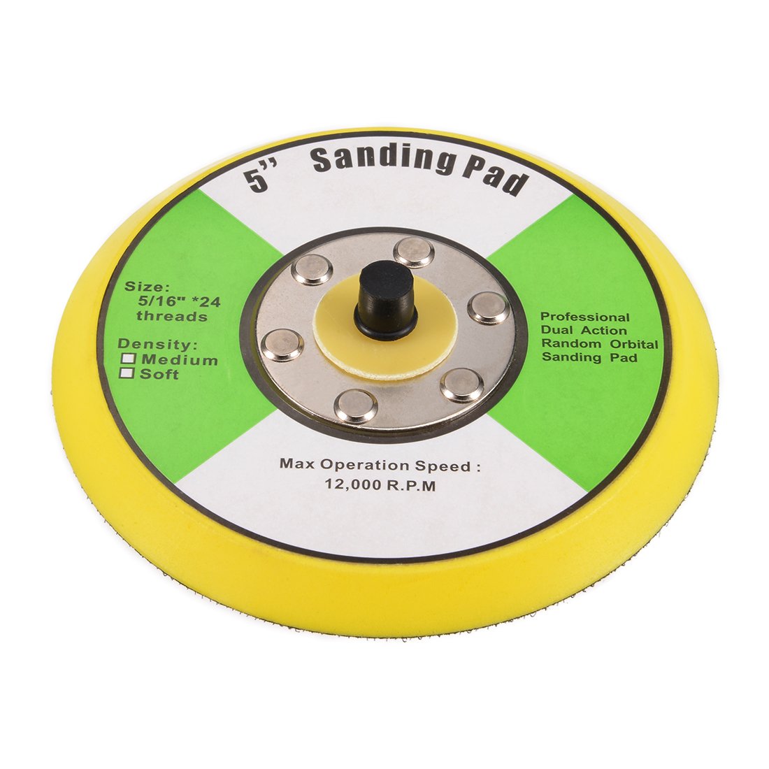 sourcing map plateau polissage 5 pouces M10 support disque 125mm