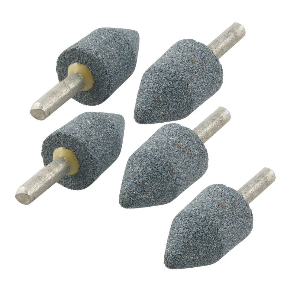 Sourcingmap Industrial Pointe à Meuler Conique Tige 6mm Lot 5