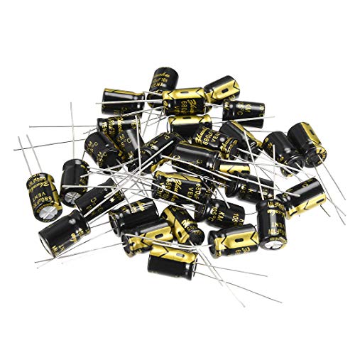 Sourcing Map Condensateur Électrolytique 680uF 10V 8x12mm Lot 30