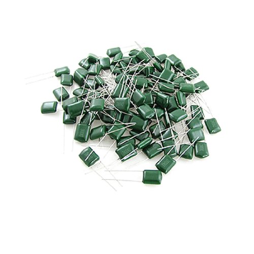 sourcingmap Condensateur Mylar Polyester 0,1µF 100V Lot 100