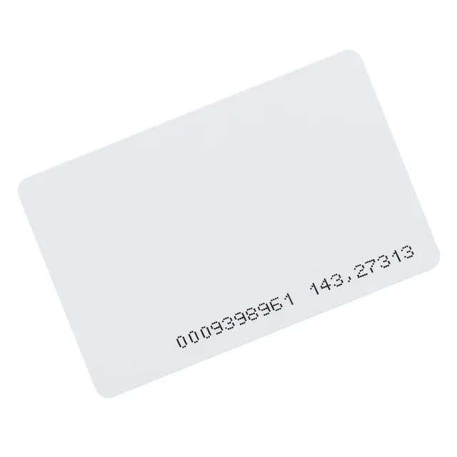 sourcing map Electronics carte RFID 125KHz blanche lot 50 PVC