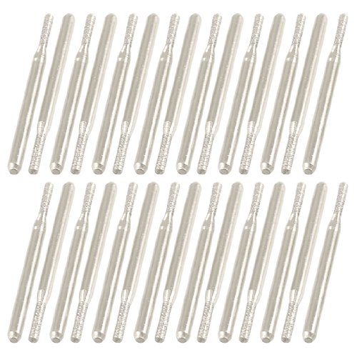 Sourcingmap Coffret 30 Fraises Diamant Cylindriques 2mm Tige 3mm