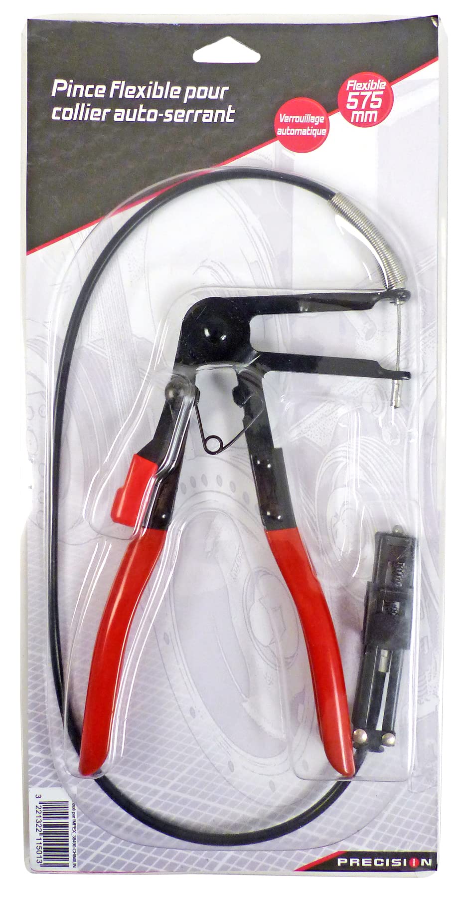 Precision Steel pince flexible auto-serrante colliers 575mm