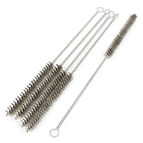 Sourcingmap Brosse Tube Inox 29cm 15mm Lot 5 Argent