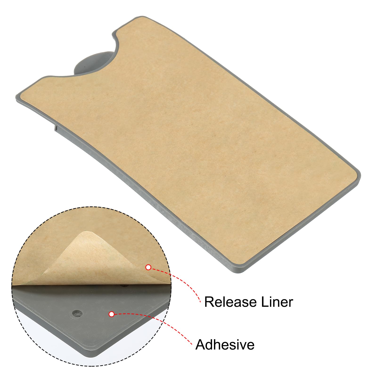 Sourcingmap Electronics porte-carte silicone gris x3