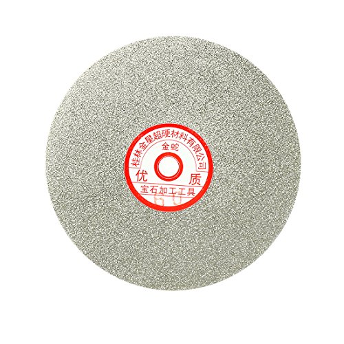 sourcing map Industrial meule diamant 6 pouces grain 60 disque plat