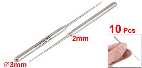 Sourcingmap Pointe Diamantée Cône 2mm Lot 10 Verre