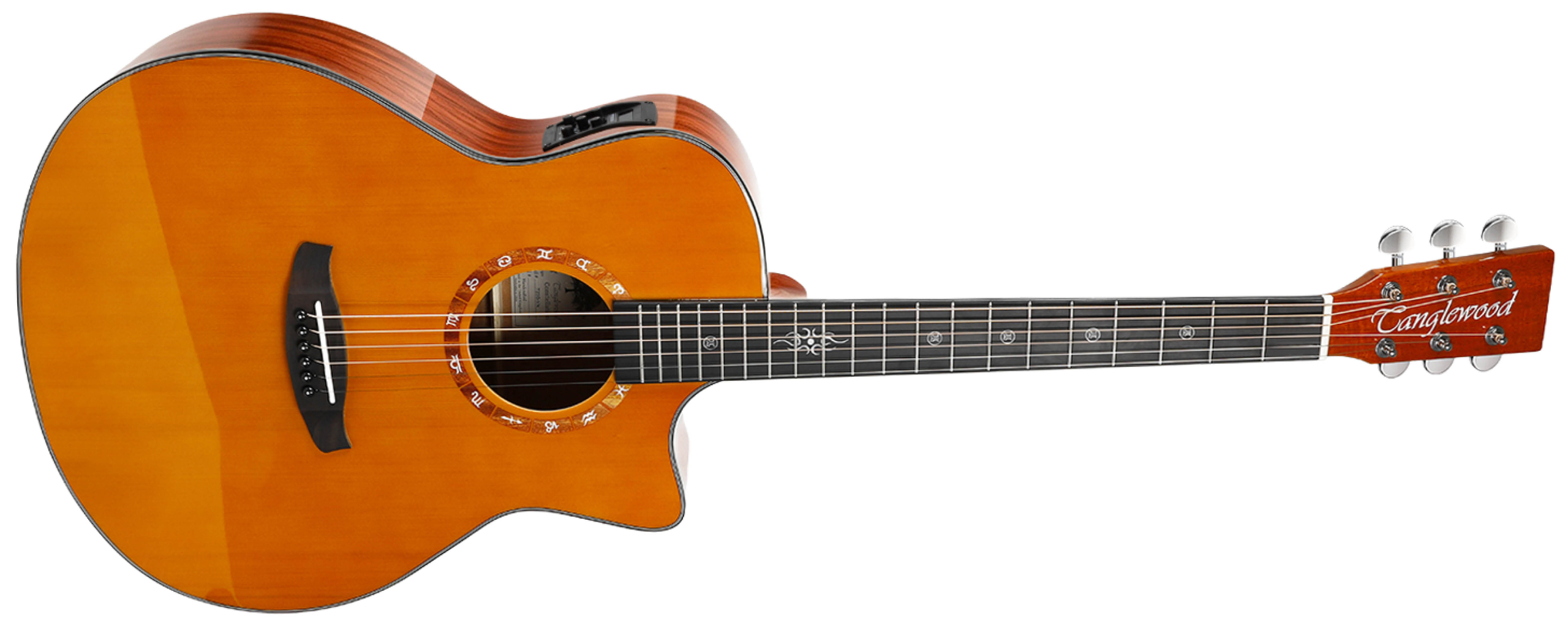 Tanglewood Zodiac T20G-VN E guitare folk vintage